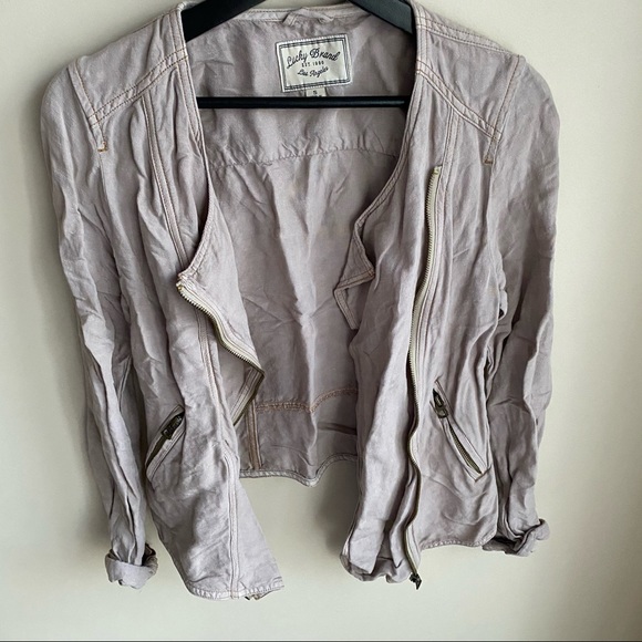 Lucky Brand Bomber Blazer Crossover - Picture 2 of 6